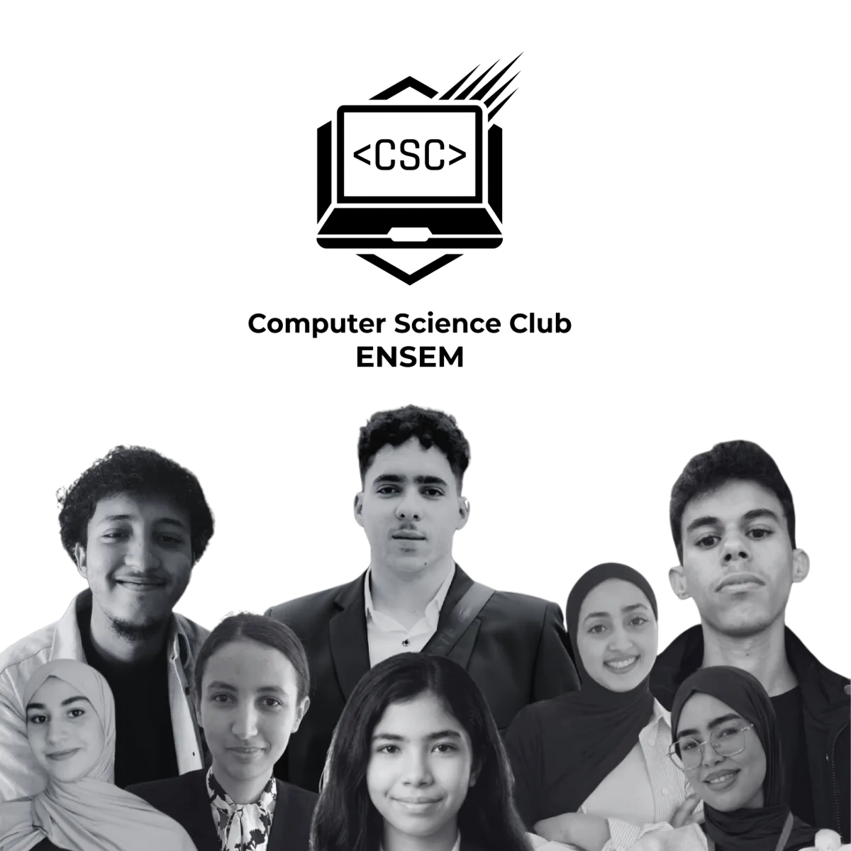 Le bureau du Computer Science Club ENSEM